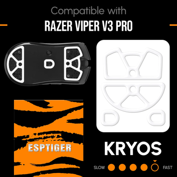 Глайди ESPTiger KRYOS для Razer Viper V3 Pro ESPT-KRYOS-VIPER-V3 фото