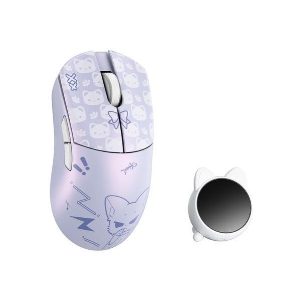 WLmouse HUAN NEKKO - ultra-light 48 g mouse with an all-magnesium body, PAW3950HS sensor and native 8K polling