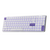 Klawiatura niskoprofilowa EPOMAKER LUMA100 Biała - 96%, 100 klawiszy, RGB, Hot-Swap, Bluetooth, 2.4G, USB-C