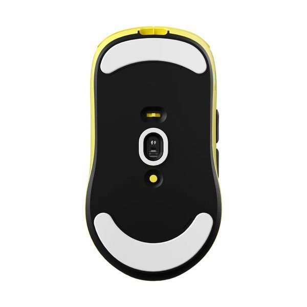 Scyrox V8 Yellow - ultralekka mysz gamingowa 36 g, sensor PixArt 3950, 250 mAh, bezprzewodowa/przewodowa, niestandardowy koder