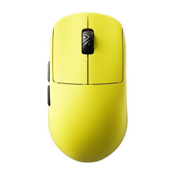 Scyrox V8 Yellow - ultralekka mysz gamingowa 36 g, sensor PixArt 3950, 250 mAh, bezprzewodowa/przewodowa, niestandardowy koder