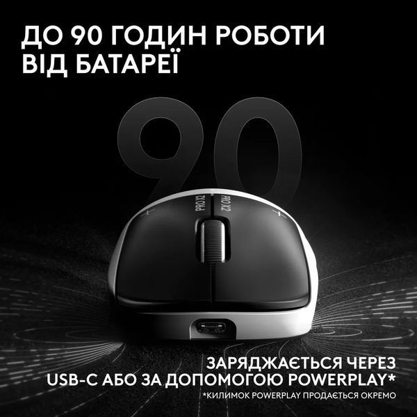 Logitech PRO X2 SUPERSTRIKE LIGHTSPEED White/Black 910-007776 фото