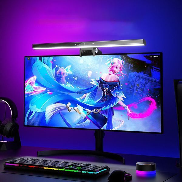 Premium lamp for monitor (Screenbar) S5 RGB | Background light 12 W | Touch control