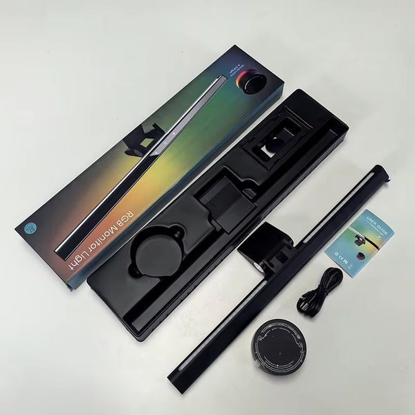 Premium lamp for monitor (Screenbar) S5 RGB | Background light 12 W | Touch control