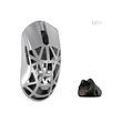 Mysz WLmouse Beast X Mini Pro OMRON Opticals Solid Sides Silver