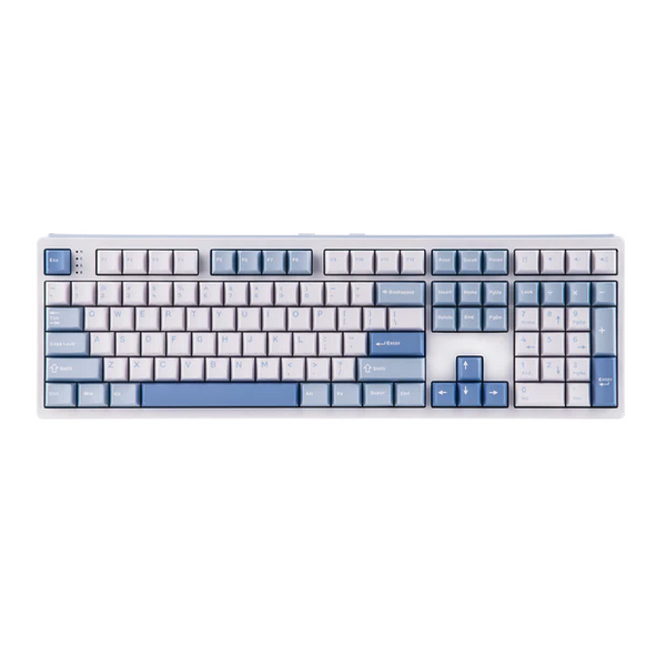 Механічна клавіатура EPOMAKER TH108 White &mdash; 100%, 108 клавіш, Hot-Swap, RGB, Gasket Mount, 10000 мА&middot;год, EPOMAKER Creamy Jade Switch EPM-TH108-CJ-WHT фото