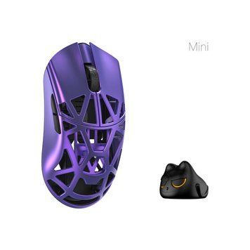 Мышь WLmouse Beast X Mini Pro OMRON Opticals Solid Sides Purple MINI-SHIXIN-Purple-O фото