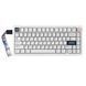 Klawiatura mechaniczna Cidoo QK75 Obudowa PC | 75% Tri-Mode | Hot-swap | Mocowanie uszczelki | VIA, Niedostępny, Biały