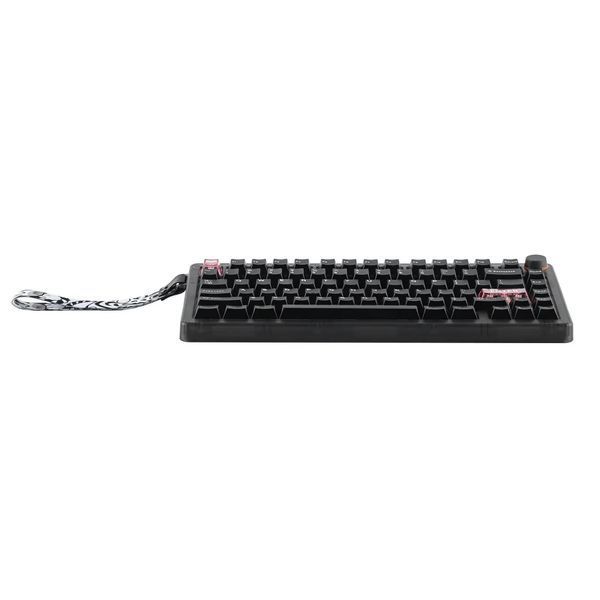 Mechanical Keyboard Cidoo QK75 PC Case | 75% Tri-Mode | Hot-swap | Gasket Mount | VIA, Out of stock, Black