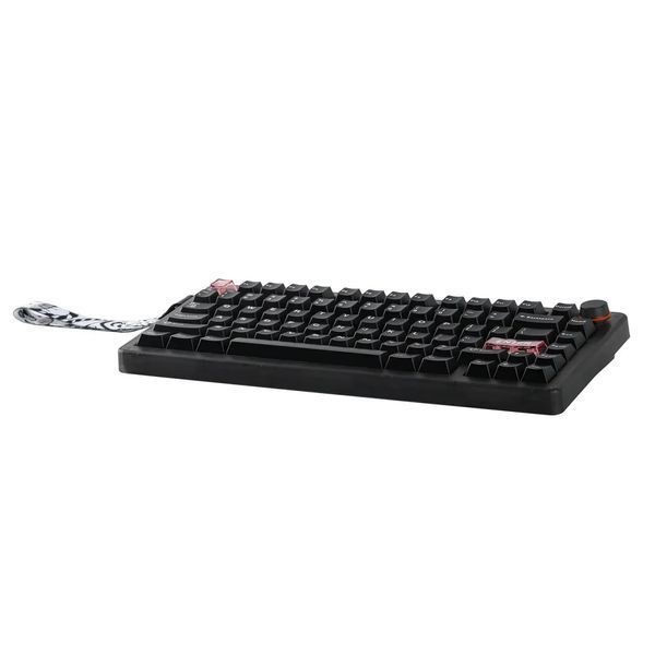 Mechanical Keyboard Cidoo QK75 PC Case | 75% Tri-Mode | Hot-swap | Gasket Mount | VIA, Out of stock, Black