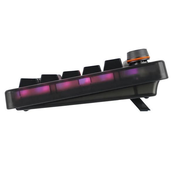 Mechanical Keyboard Cidoo QK75 PC Case | 75% Tri-Mode | Hot-swap | Gasket Mount | VIA, Out of stock, Black