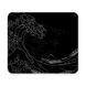 Ігровий килимок для миші BEOWELL Wave Line Black MP-BWL-WAVELINE-BK фото