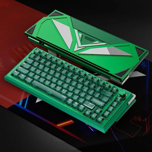 DrunkDeer A75 Ultra - flagship Hall Effect keyboard 75% with 32 kHz scanning and OmniSpring, Out of stock, Green