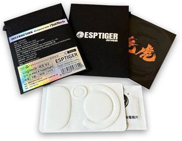 ESPTIGER ICE V2 for Logitech G-PRO X SUPERLIGHT - fast PTFE Speed ​​glides for maximum gliding