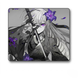 Gaming mouse pad Anime Samurai Girl Purple 490&times; 420 mm &ndash; large gaming mousepad for FPS and gaming setup