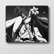 Игровой коврик для мыши Anime Samurai Girl Black 490&times;420 мм &ndash; большой gaming mousepad для FPS и игрового сетапа