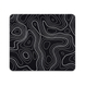 Тканевый коврик Topographic Black MP-TOPOG-BLK фото