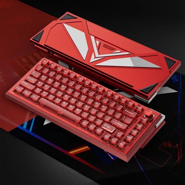 DrunkDeer A75 Ultra - flagship Hall Effect keyboard 75% with 32 kHz scanning and OmniSpring, Out of stock, Red