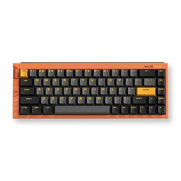 MCHOSE Ace 68 Turbo Mount Tai Magnetic Switch GT Galaxy Orange