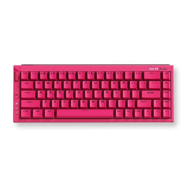 MCHOSE Ace 68 Turbo Mount Tai Magnetic Switch GT Berry Red