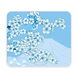 Тканинний килимок Plum Blossom Blue MP-PB-BLUE фото