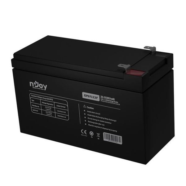Акумуляторна батарея Njoy GP07122F 12V 7AH (BTVACGUOBTD2FCN01B) AGM GP07122F фото