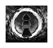 Игровой коврик Singularity Girl в чёрно-белом аниме-стиле