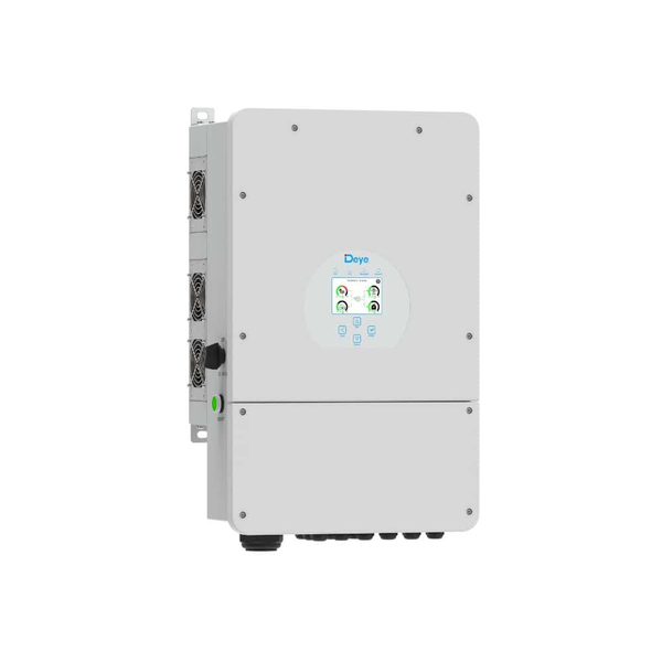 Hybrid single phase inverter Deye SUN-8K-SG05LP1-EU-AM2-P 8kW for solar power plant with support LiFePO4 battery