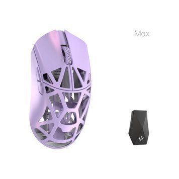 Mouse WLmouse Beast X Max OMRON Opticals Solid Sides Soft Lilac