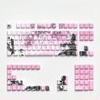 Keycap Sakura PBT do klawiatury mechanicznej &ndash; Dye-Sub, Nowości, 108&ndash;140 klawiszy