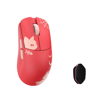 Wlmouse YING TTC Nihil Transparent Black Dot Red WL-YING-TTC-RED фото