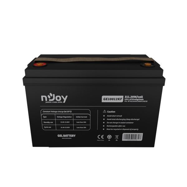Акумуляторна батарея Njoy GE10012KF 12V 100AH ​​(BTVGCAHOCHKKFCN01B) GEL GE10012KF фото