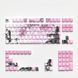 Keycap Sakura PBT do klawiatury mechanicznej &ndash; Dye-Sub, Nowości, 108&ndash;140 klawiszy, Dostępny