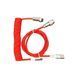 Keyboard Cable AVIATOR Coiled Cable Aluminum Red