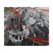 Игровой коврик Shishiro Botan с красными акцентами и аниме-артом