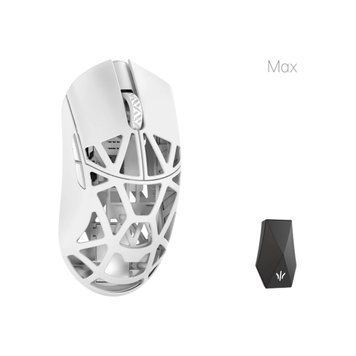 Mouse WLmouse Beast X Max OMRON Opticals Solid Sides Milky White