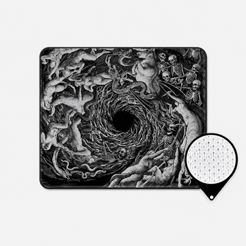 Gaming Mouse Pad Monochrome Art Series &mdash; Dark Vortex
