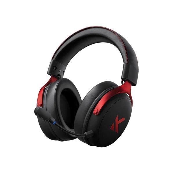 Игровая гарнитура MCHOSE V9 Pro Black Red Wireless 7.1 &mdash; 2.4G / Bluetooth / USB-C, 53 мм биоцеллюлозные драйверы, до 250 часов HW-V9-4 фото