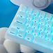 Transparent keycaps New Version 2.0 - 118+ keys, OEM profile, Shine-Through design, IMD technology, white color