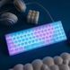Transparent keycaps New Version 2.0 - 118+ keys, OEM profile, Shine-Through design, IMD technology, white color