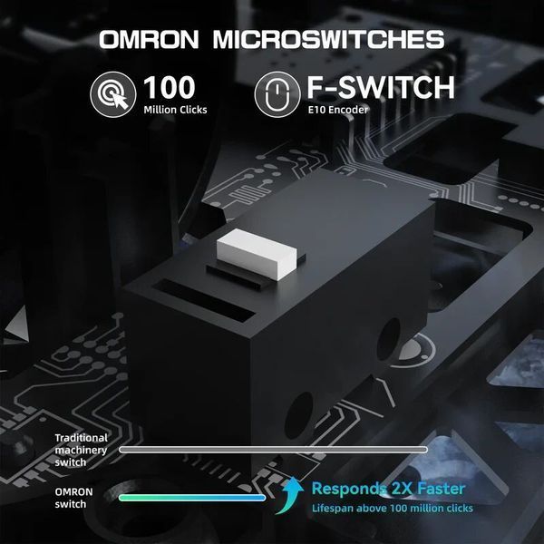 Беспроводная ультралёгкая игровая мышь ATTACK SHARK R5 Ultra White &mdash; PixArt PAW3950MAX, 8000 Гц, 42 000 DPI AS-R5-Ultra-WTH фото