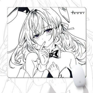 Playmat ANIME Ruri 450x400 mm - fabric playing surface 4 mm, stitched edges