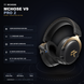 Гарнітура MCHOSE V9 Pro 2 Black/Gold MC-V9PRO2-BLKGOLD фото