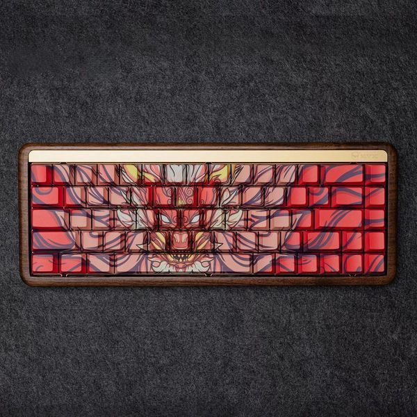 Dragon PBT - a designer set of keycaps with dragons in the Cherry profile for mechanical keyboards, In stock