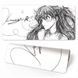 Materiałowa podkładka Monochrome Kiss Anime White