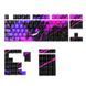 Pokemon PBT Side-print - designer OEM profile caps with side engraving and bright artwork, In stock