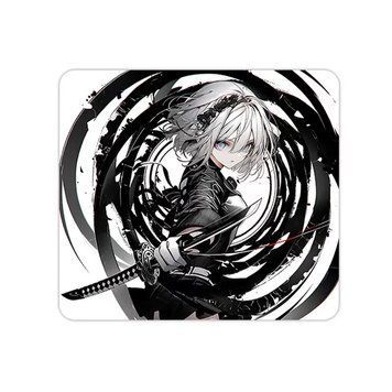 Тканевый коврик Anime Katana Ink White MP-AKI-01 фото