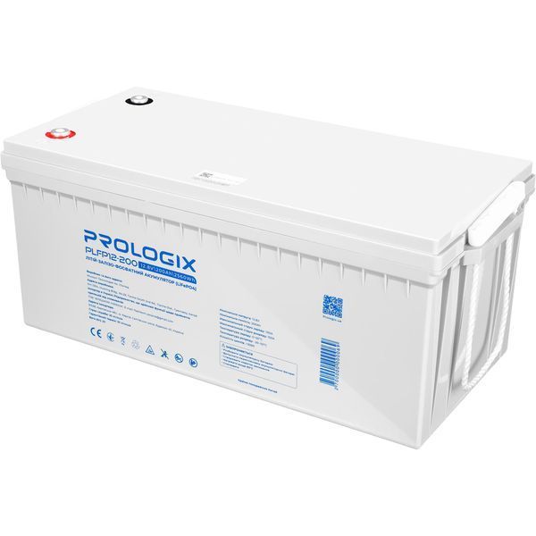 Акумуляторна батарея Prologix 12.8V 200AH 2560Wh ( PLFP12-200 ) LiFePO4 PLFP12-200 фото