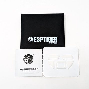 Esptiger glides ICE V2 for Razer Viper Ultimate - ultra-fast PTFE Speed-class legs with touch ring