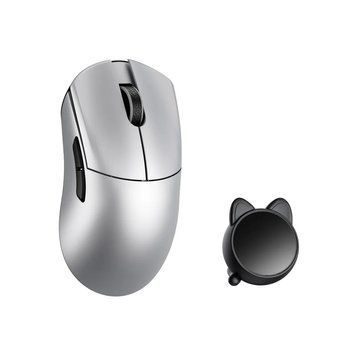 WLmouse HUAN Silver - ultra-light 48 g mouse with an all-magnesium body, PAW3950HS sensor and native 8K polling